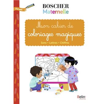 Mon cahier de coloriages magiques