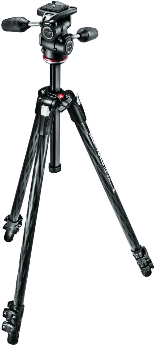 Kit Manfrotto 290 Expert Trépied MK290XTC3-3W + Rotule MH804-3W