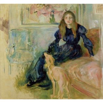 Le lévrier de Berthe Morisot