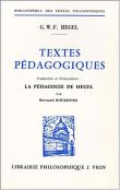 Textes pédagogiques
