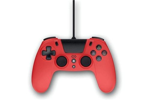 GIOTECK - WIRED CONTROLLER PREMIUM VX4 RED FOR PS4/PC