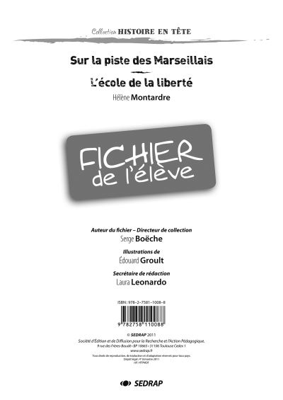Sur la piste des marseillais - fichier