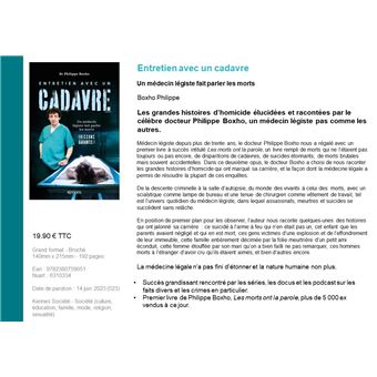 Entretien avec un cadavre