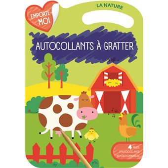 La nature autocollants à gratter
