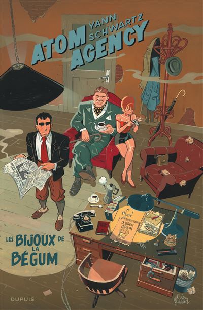 Atom Agency - Les bijoux de la Bégum (Edition spéciale) - Gary Schwartz - relié