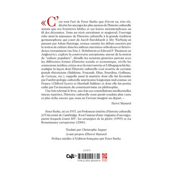 Qu’est-ce que l’histoire culturelle ?
