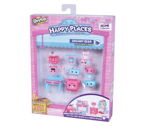 Shopkins Happy endroits série 2 livraison Pack 4 fourni-NEUF dans emballage