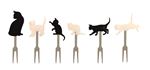 LEGAMI MEOW - APERITIF FORKS