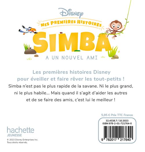 Disney - Simba - DISNEY - Mon livre de naissance - mes premiers