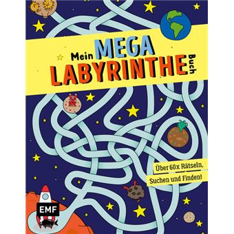 MEIN MEGA LABYRINTHE BUCH-EMF