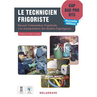 Le technicien frigoriste (2022) - Pochette élève