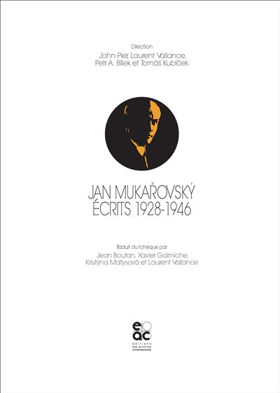 Jan Mukarovsky. Ecrits 1928-1946