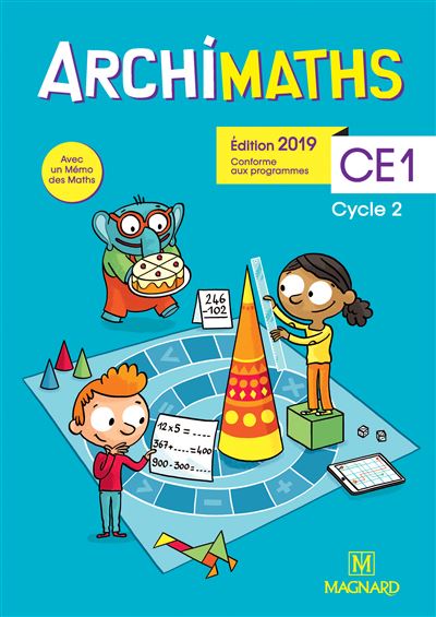 Archimaths CE1 (2019) -  Fichier de l'élève + Mémo des maths -  Collectif - Coffret