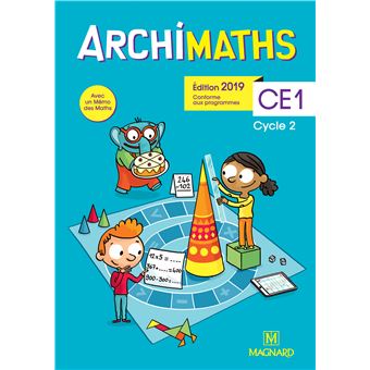 Archimaths CE1 (2019) -  Fichier de l'élève + Mémo des maths