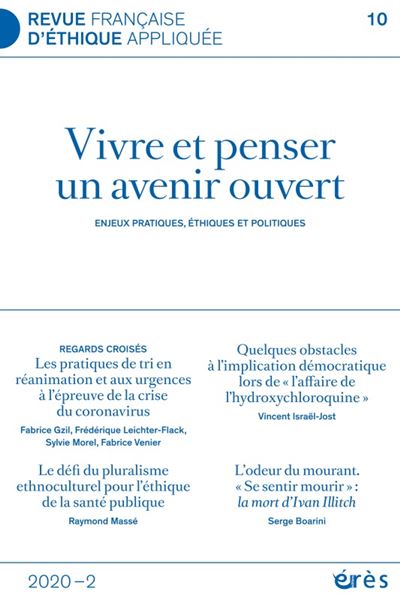 RFEA 10 - vivre et penser un avenir ouvert -  Collectif - broché