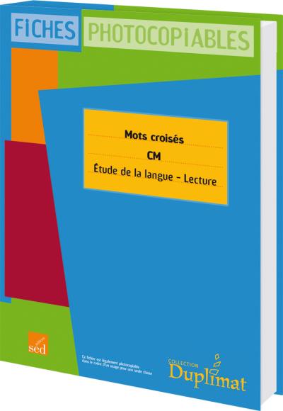 Duplimat Mots croisés CM1