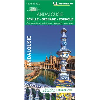Carte Routière et Touristique Andalousie Michelin