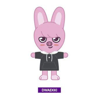 Peluche stray kids skzoo plush original ver. dwaekki/skz s m