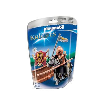 Playmobil 6005 - Set Chevalier Aigle Avec Charette Et Bœuf - Jeu De Construction Médiéval