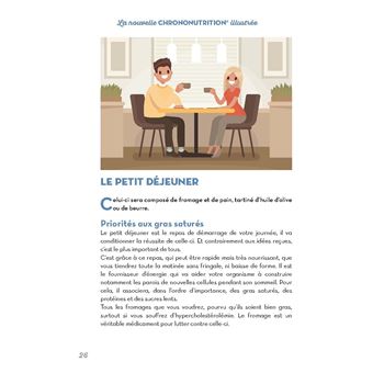 Coffret La nouvelle chrono nutrition illustrée - Inclus le livre et 50 fiches recettes