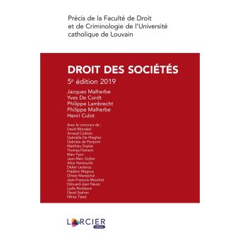 Précis de droit des sociétés