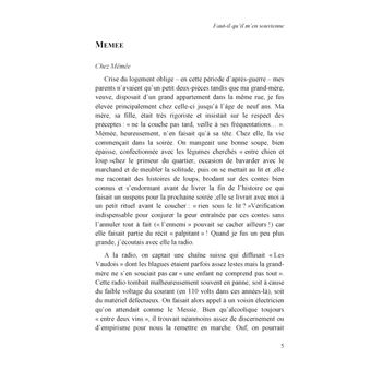 Faut-il qu'il m'en souvienne