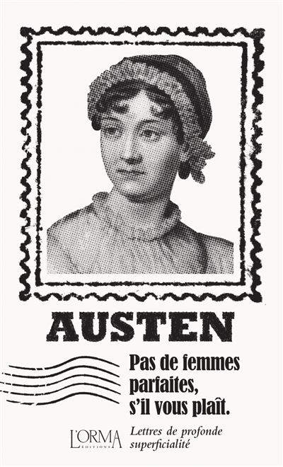 Pas de femmes parfaites s'il vous plait lettres de profonde