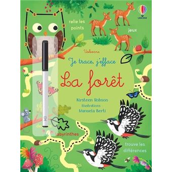 La forêt - Je trace, j'efface