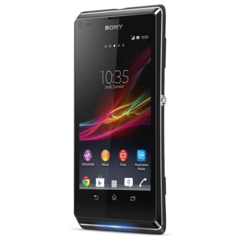 Sony XPERIA L - 3G smartphone - RAM 1 Go / 8 Go - microSD slot - 4.3" - 480 x 854 pixels - rear camera 8 MP - noir