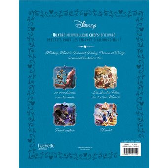DISNEY - 20 000 lieues sous les mers et autres grands classiques de la littérature revisités