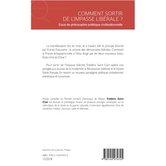 Comment sortir de l'impasse libérale ?