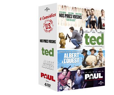 Coffret Dejante 4 films DVD