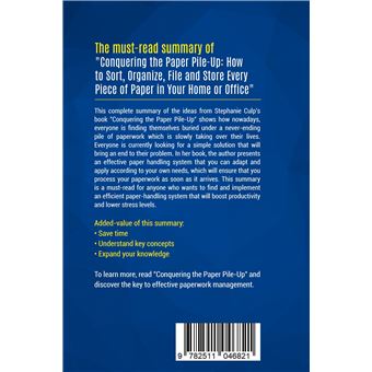 Summary: Conquering the Paper Pile-Up