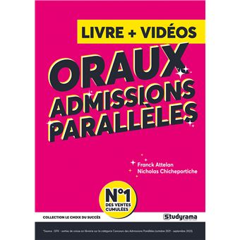 Oraux : Admissions parallèles
