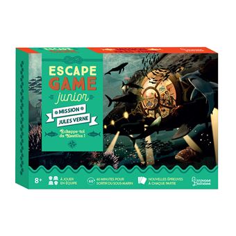 Escape Game Junior - Mission Jules Verne - Echappe-toi du Nautilus