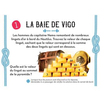Escape Game Junior - Mission Jules Verne - Echappe-toi du Nautilus