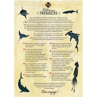 Escape Game Junior - Mission Jules Verne - Echappe-toi du Nautilus