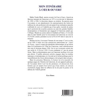 Mon itinéraire à coeur ouvert