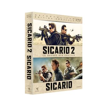 SicarioCoffret Sicario et Sicario 2 La Guerre des cartels Blu-ray