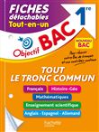 Objectif BAC Fiches détachables Tout le tronc commun 1re BAC 2024