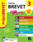 Prépabrevet - Tout le nouveau brevet 2026 - 3e (toutes les matières)