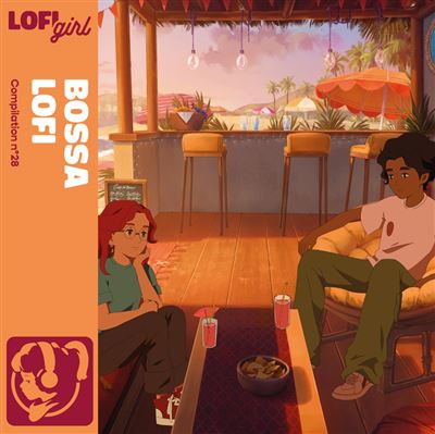 Bossa Lofi Vinyle Jaune Opaque Marbré