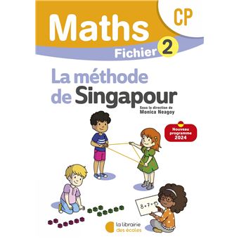 Mathématiques CP (2024) - Méthode de Singapour - Fichier élève 2 - 1