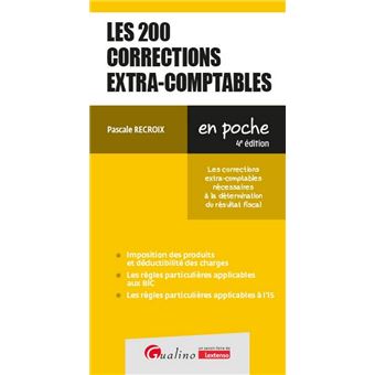 Les 200 corrections extra-comptables
