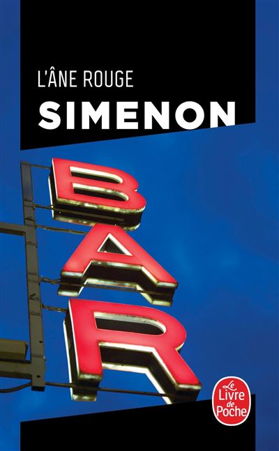 L'Âne rouge - Georges Simenon - Poche