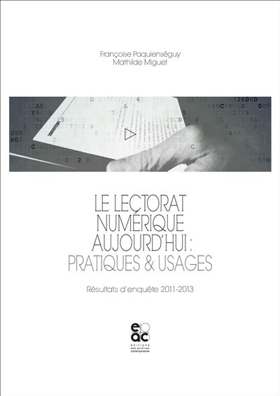 Le lectorat numérique aujourd'hui