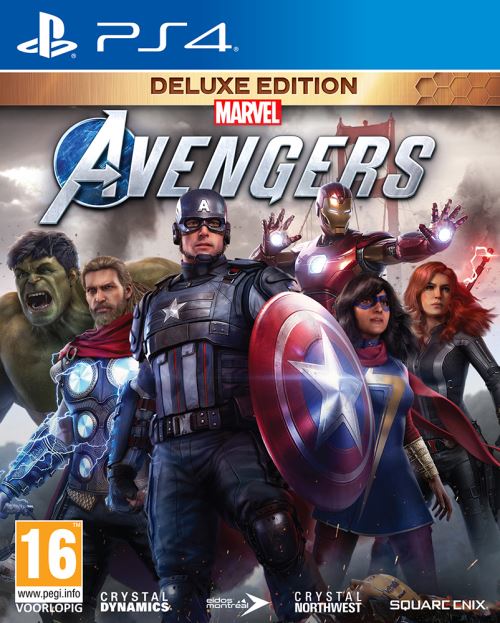 Pre-Order - MARVEL'S AVENGERS DELUXE EDITION FR/NL PS4 - Beschikbaar vanaf 01/09/20