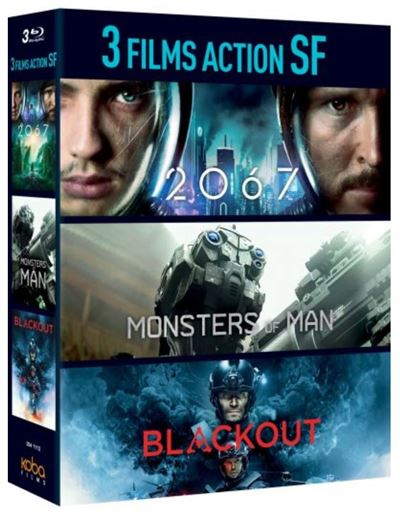 Coffret 3 Films d'anticipation Blu-ray