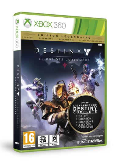Destiny Edition Légendaire Le Roi des Corrompus Xbox 360