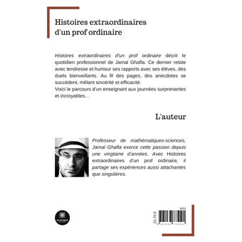 Histoires extraordinaires d'un prof ordinaire